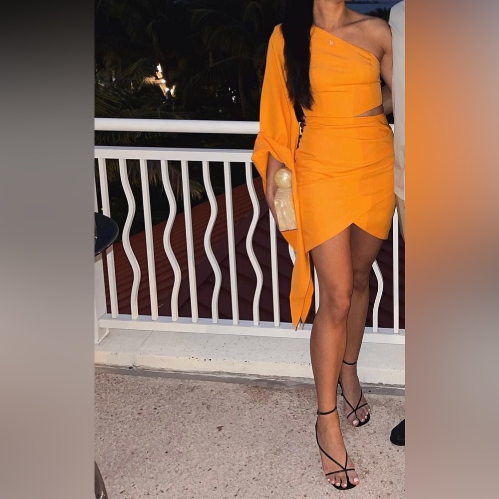 Lavish Alice Orange Dress